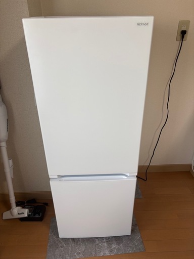 156L YRZ-F15LW 冷蔵庫　2024年製　REFAGE ヤマダセレクト 広島の - 中古品販売 YRZ-F15LW 2024年製 156L 冷蔵庫 冷蔵庫・冷凍庫