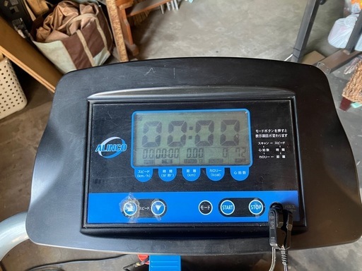 【動作確認済】アルインコ 電動ルームランナー（安全キー付き）折りたたみ可