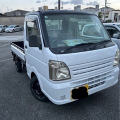 スクラムトラック！低走行！車検満タン！4WD！オールペン済み！シャーシブラック塗装済み！軽トラの画像