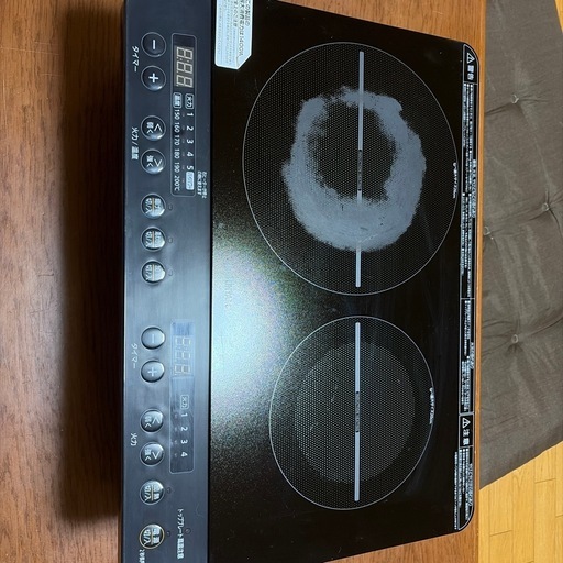 アイリスオーヤマ 2口 IHコンロ IHK-W13S-B (たーくん) 荒川沖の アイリスオーヤマ 2口 IHコンロ IHK-W13S-B (たーくん) 荒川沖の