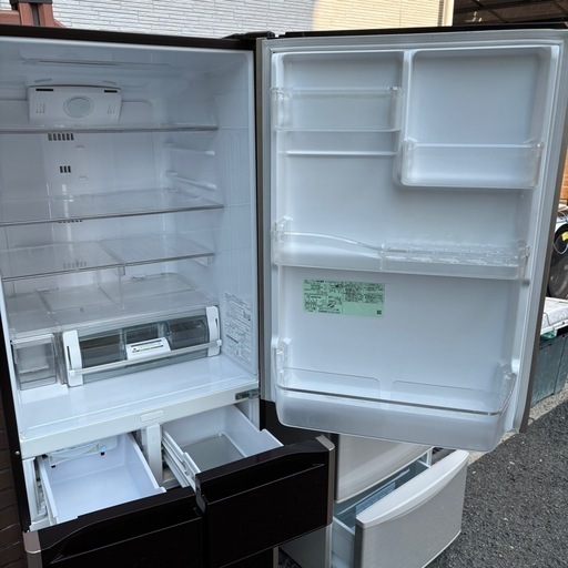 【決まりました】直接引き取り大歓迎⭐︎近郊は配送設置込み?日立 401L 5ドア冷蔵庫 R-SJ 4000G 2017年製/YMJ05