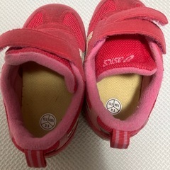 子供用スニーカー　アシックスの画像