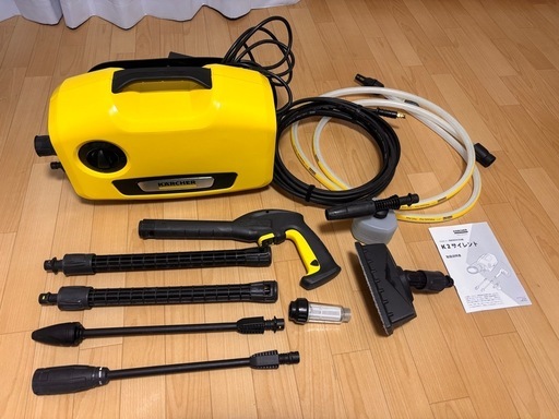 ケルヒャー K2 サイレント 高圧洗浄機 新品未使用 ケルヒャー 高圧洗浄機 K2 サイレント 付属品多数 (りょー) 相模原の