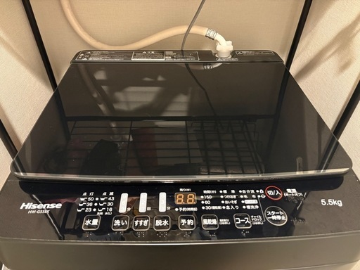 縦型洗濯機 Hisense  HW-G55EK