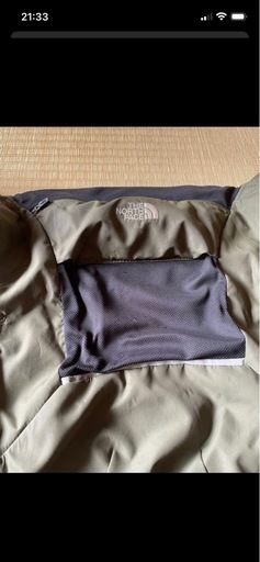 【洗濯済】THE NORTH FACE 抱っこ紐 カーキ 付属品完備／鷺ノ宮駅手渡し