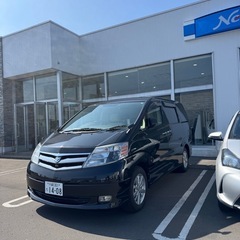 アルファードハイブリッド後期型　G 寒冷地仕様　黒　4WD 関東車　ディーラー車の画像