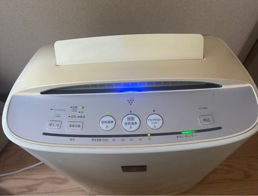 通電動作OK SHARP シャープ 加湿空気清浄機 KC-B40-W ホワイト 通電動作OK SHARP シャープ 加湿空気清浄機 KC-B40-W ホワイト