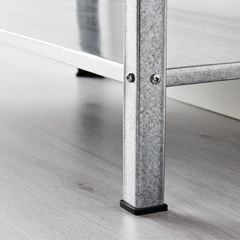 【お取引中】5/21まで IKEA ヒュッリス スチールラック2点の画像