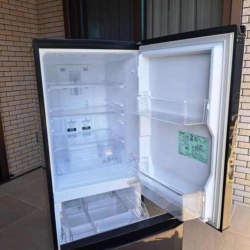 三菱 MR-P15S-B 冷蔵庫 146L (ホコ) 北高崎のキッチン家電《冷蔵庫》の