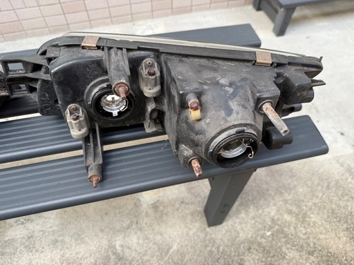 純正 BNR32 スカイライン GT-R ガラス ヘッドライト ランプ プロジェクター