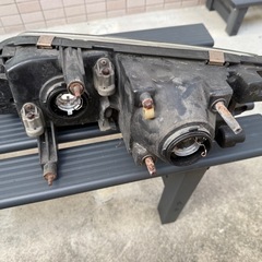 純正 BNR32 スカイライン GT-R ガラス ヘッドライト ランプ プロジェクターの画像