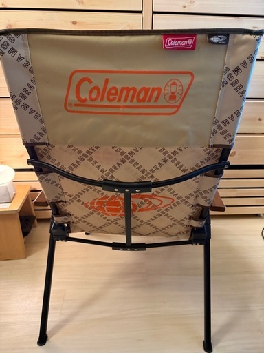 限定品】Coleman × BEAMS 別注 モノグラム柄 レイチェア（2019年モデル）