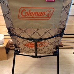 限定品】Coleman × BEAMS 別注 モノグラム柄 レイチェア（2019年モデル）の画像