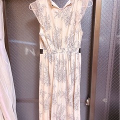 tocco closet アイボリーレースマキシドレスの画像