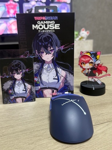 ぶいすぽ VSPO! GEAR ゲーミングマウス 一ノ瀬うるはEdition (あるふぁ