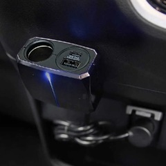 カシムラ セパレートソケットPD30W/ リバーシブルUSB自動判定 KX238の画像