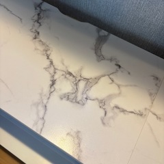 美品　大理石調　テレビ台　幅120奥行き29高さ30cmの画像