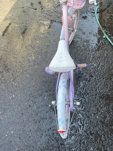 ザビ助様予約車18インチ女の子用自転車