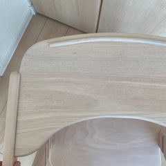 大和屋 すくすくチェアプラス　テーブル&ガード付 ベビーチェア　高さ調整可能の画像