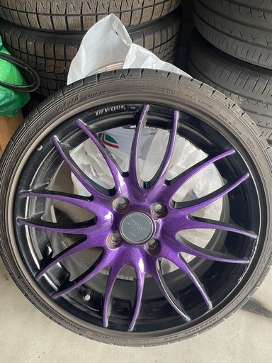 WORK   STEEZ   16インチ　5.5J   +45   グッドイヤーLS2000   2024年製 