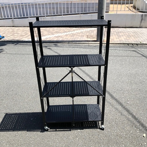 折りたたみ式 スチールラック