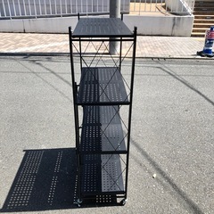 折りたたみ式 スチールラックの画像