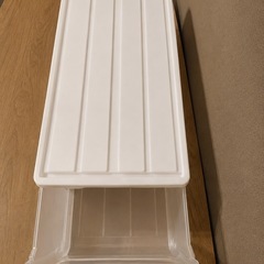 NITORI 押入れクリアケース 74cm x 39cm x 18cmの画像