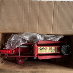 クルマ用ジャッキ➕チェーン 新品ではありません。の画像
