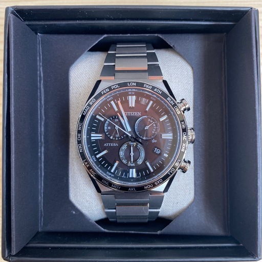 ⌚️未使用品⌚️ 2024年製 腕時計 CITIZEN CB-5966-69E スーパーチタニウム 高性能 エコ・ドライブ 箱付き  