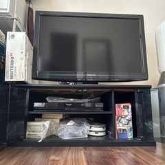 TOSHIBA REGZA 32型　テレビ台セットの画像