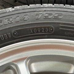 ホイール付夏タイヤ　155/65R14の画像