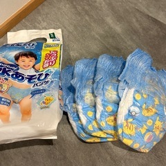 水遊びパンツ　Ｌ1 枚ビッグ4枚の画像
