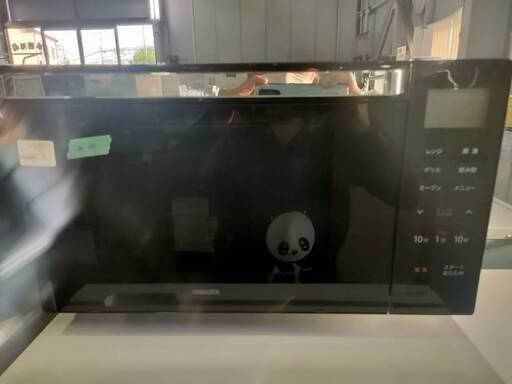 【ジャングル和泉大型良品館】オーブンレンジ　ヤマゼン　YRJ-182TV　2022年製　※角皿無し　キッチン　料理【R1903】
