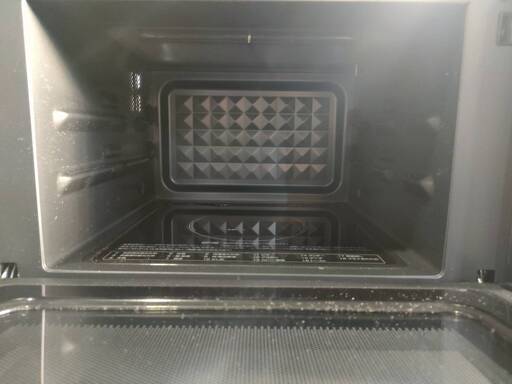 【ジャングル和泉大型良品館】オーブンレンジ　ヤマゼン　YRJ-182TV　2022年製　※角皿無し　キッチン　料理【R1903】