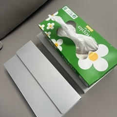 アルミ　ティッシュケース　2個セットの画像