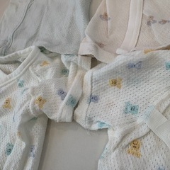 【美品✨4枚セット】メッシュ　短肌着  50の画像