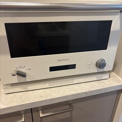 【ジャンク品】オーブンレンジ　バリュミューダ　ホワイトの画像