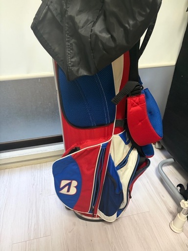 BRIDGESTONE GOLF スタンド式キャディバッグ トリコロールカラー