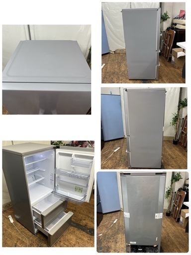【?買取市場 6ヶ月保証 ジモティー限定価格】R730 ☀️ AQUA ❘ アクア 冷蔵庫 AQR-27H-S [272L /3ドア 