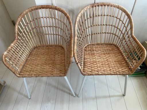 IKEA NILSOVE ニルソーヴェダイニングチェア 2脚 (あーちゃ) 座間の IKEA NILSOVE ニルソーヴェダイニングチェア 2脚 (あーちゃ) 座間の
