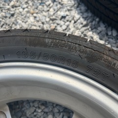 タイヤ ホイール 4本 15インチ 4.5Jの画像