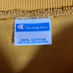    ヴィンテージ感 Champion 七分丈Tシャツの画像