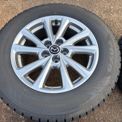 225/65R17 TOYO スタッドレス マツダ CX-5純正ホイール 4本の画像
