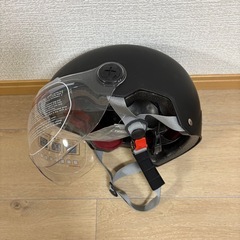 新品　　ヘルメット マットブラック ブラック　自転車の画像