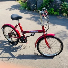 折りたたみ自転車の画像