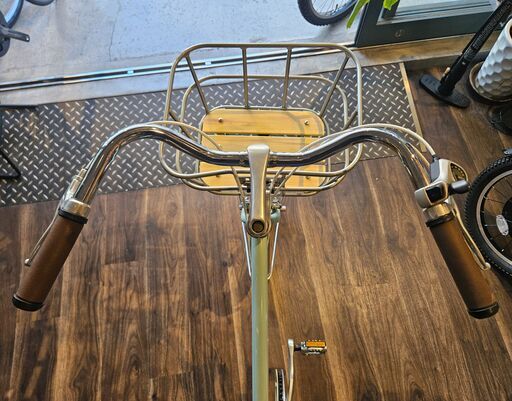 商談中「中古」ミニベロ/６段変速/ミントカラー/20インチ