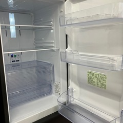 【軽トラ無料貸し出し】　取れに来れる方限定 2ドア冷蔵庫 SHARPの画像