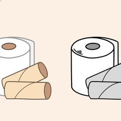 トイレットペーパーの芯