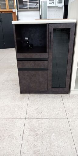 ★リユースのサカイ高崎店★TJ15454 有限会社クラフトコガ キッチンボード 茶 H96.5×D45×W70 クリーニング済み