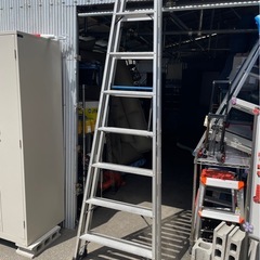 PiCa　ピカ　8段　軽量専用脚立　便軽　BDN-KEI　LM-240　脚立高さ2270㎜　軽量　脚立　中古　③の画像